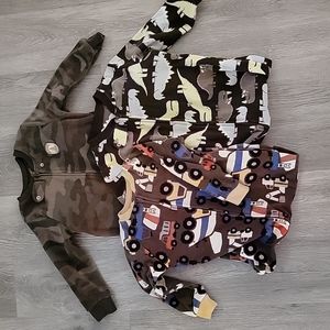 2T zippered footie pajamas